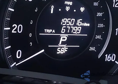 2016 Honda Accord Ex z USA, uszkodzony, nr VIN 1HGCR2F75GA172131